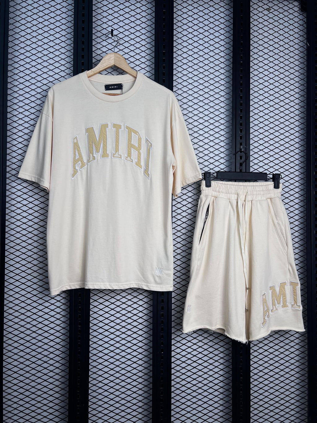 AMIRI VINTAGE COLLEGIATE CO-ORD SET
