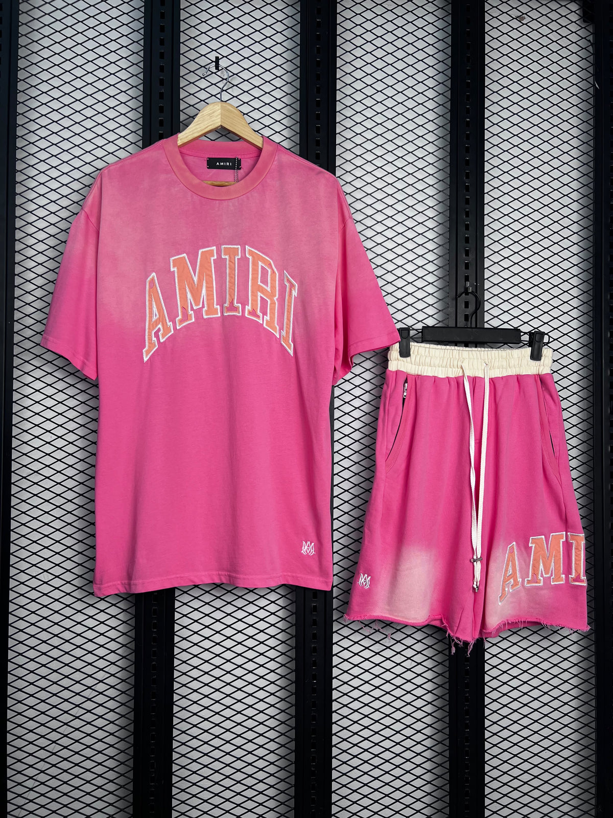 AMIRI VINTAGE COLLEGIATE CO-ORD SET