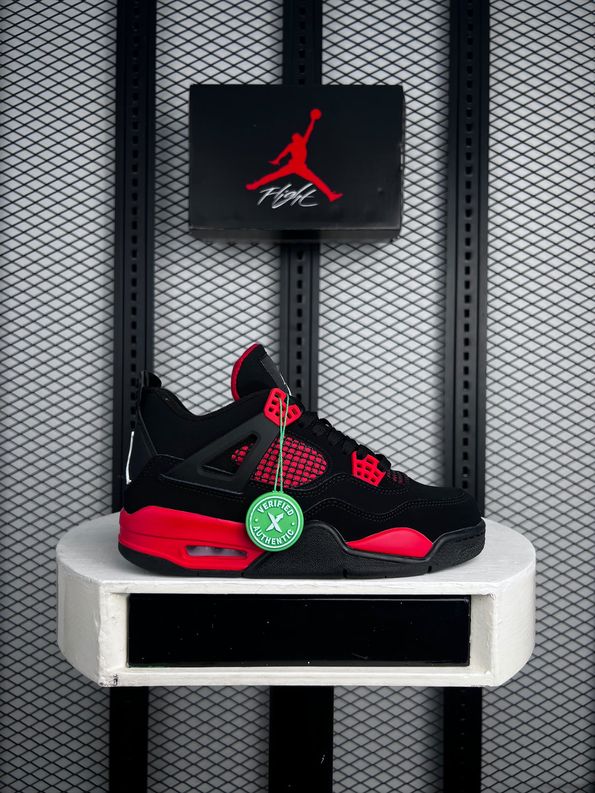 AIR JORDAN 4 RETRO “ RED THUNDER “