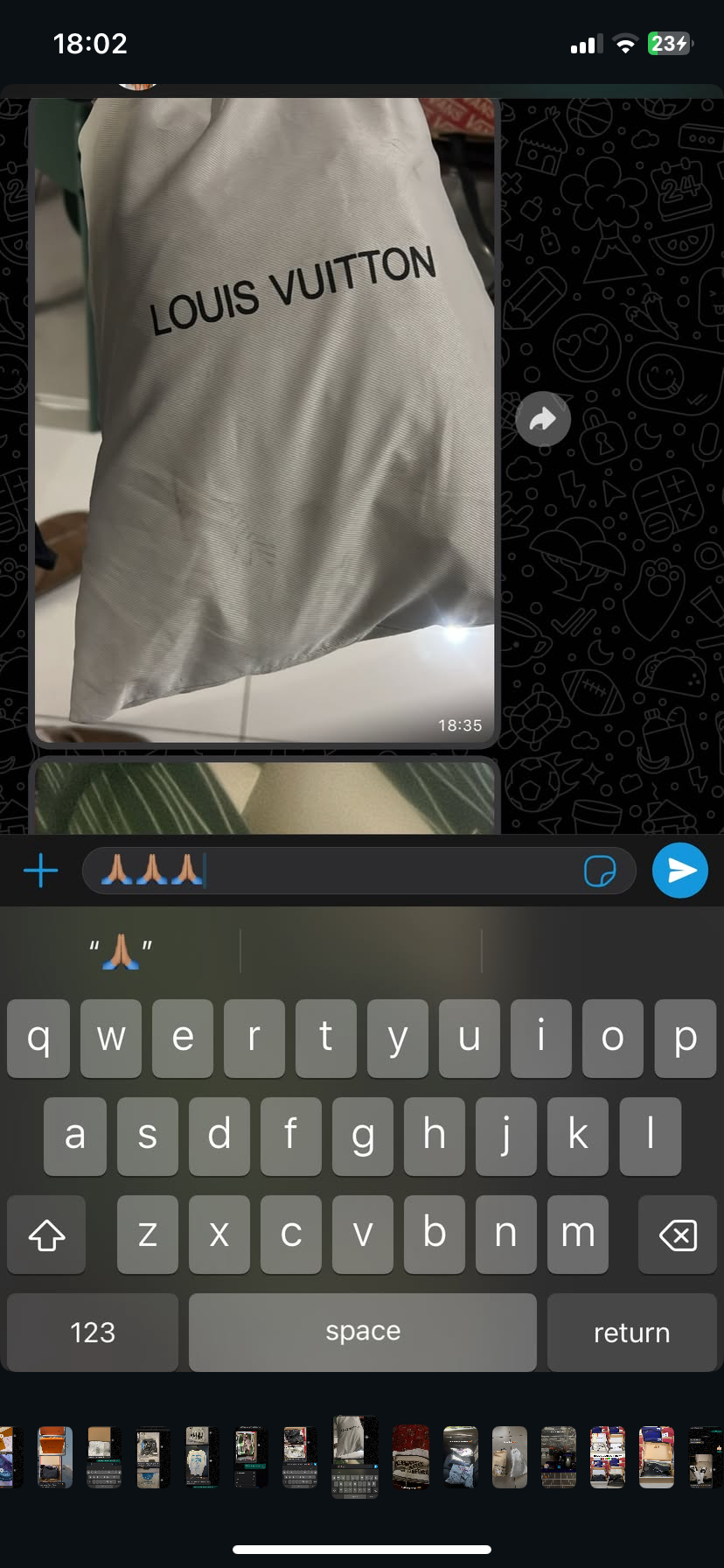 Customer review or delivery screenshot